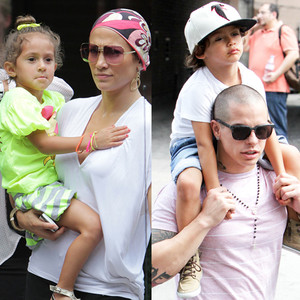 Jennifer Lopez, Emme, Casper Smart, Max Jennifer Lopez, Emme, Casper Smart, Max